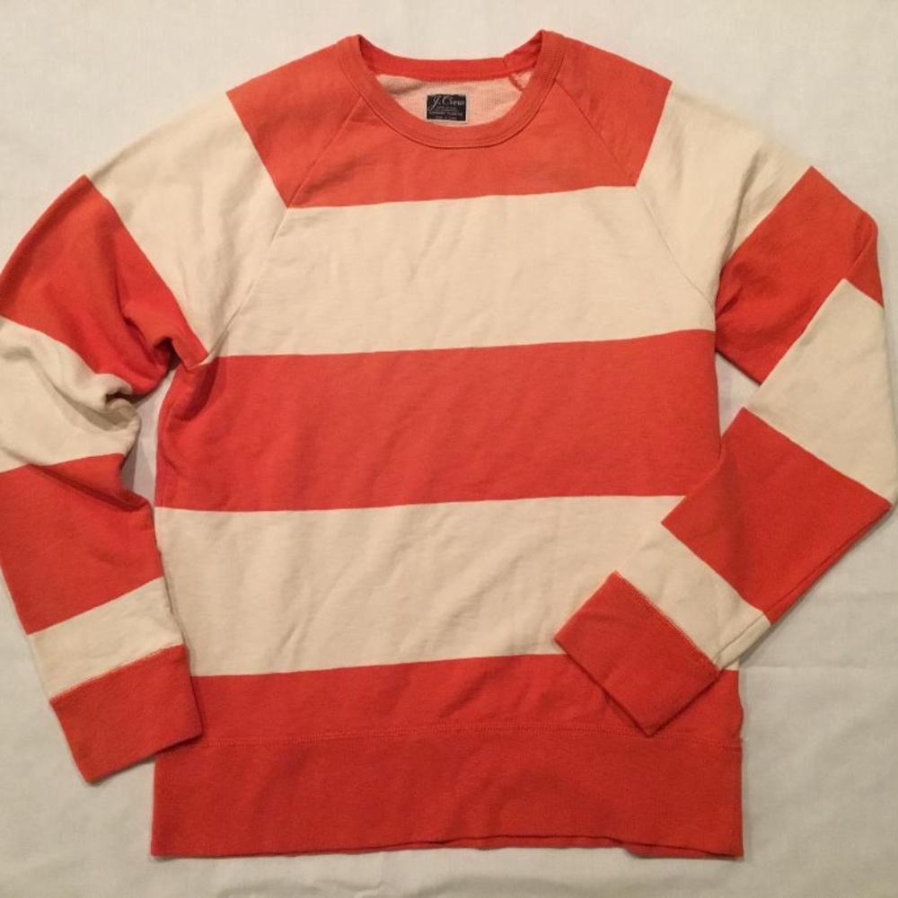 J.Crew Brand New (NWT) Men's Heavyweight Cotton Long Sleeve top Sz Lg